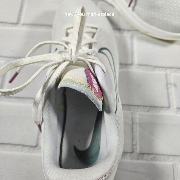 Nike Air Zoom Arcadia 2 Low White Mineral Teal - DM8491-100 size 7y - Picture 10 of 14